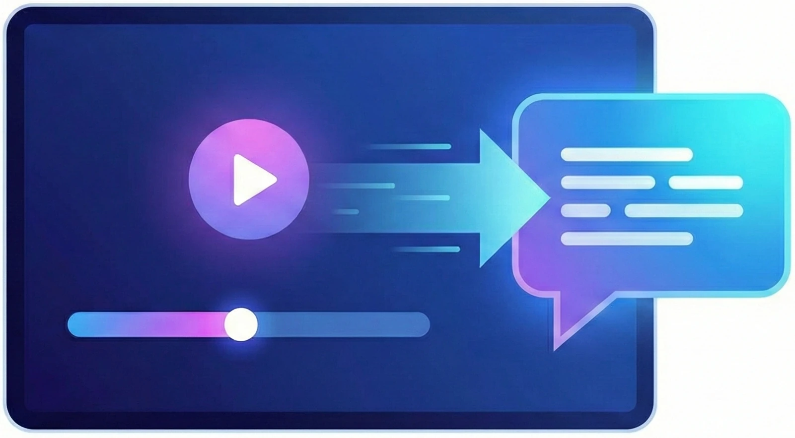 AI video summary feature